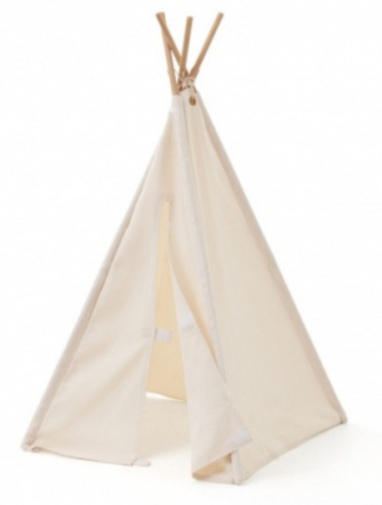 Kid's Concept mini tipitent junior 53x75 cm polyester wit Kid's Concept mini tipitent junior 53x75 cm polyester wit
