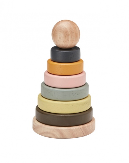 Kid's Concept stapeltoren Neo 19,5 cm 8 delig Kid's Concept stapeltoren Neo 19,5 cm 8 delig
