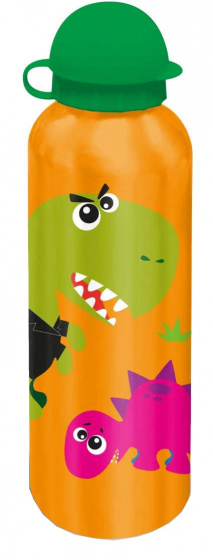Kids Licensing drinkfles dino junior 500 ml aluminium oranje