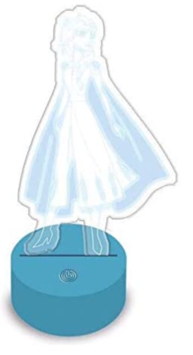 Kids Licensing lamp/luchtverfrisser frozen ii meisjes blauw