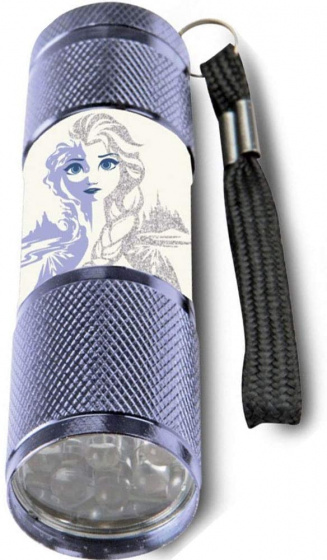 flashlight Frozen girls 9 cm silver