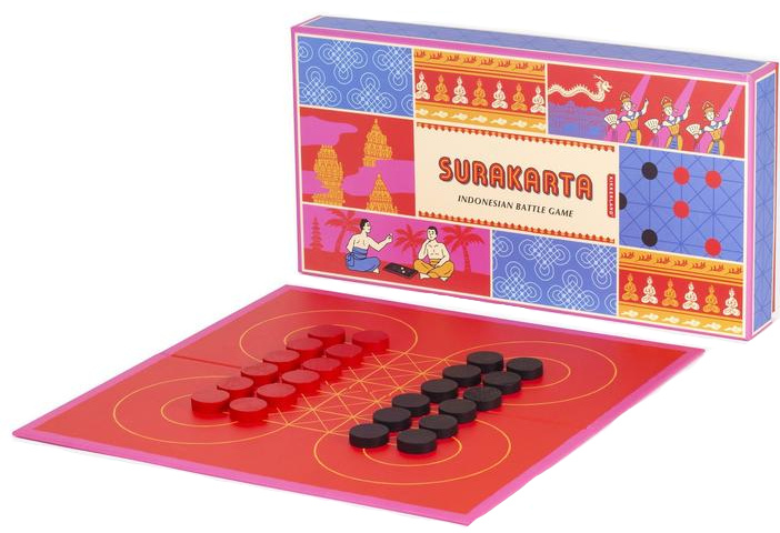 Kikkerland bordspel surakarta karton rood