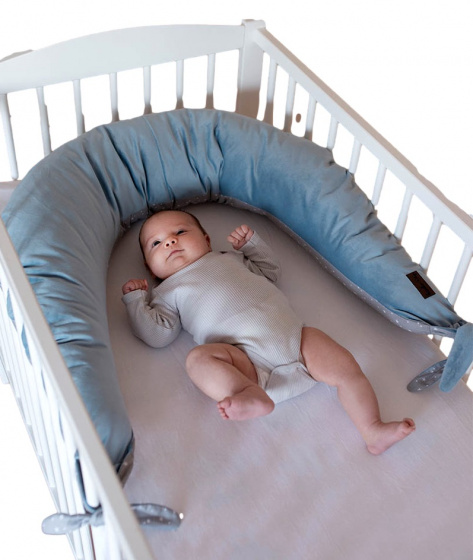 nursing cushion Wally ladies 130 cm cotton blue