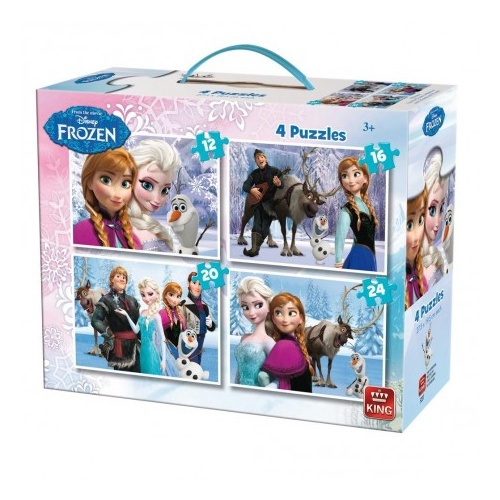 King Skladačka 4v1 Disney Frozen
