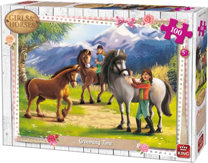 Jigsaw puzzle Grooming Time 100 pieces