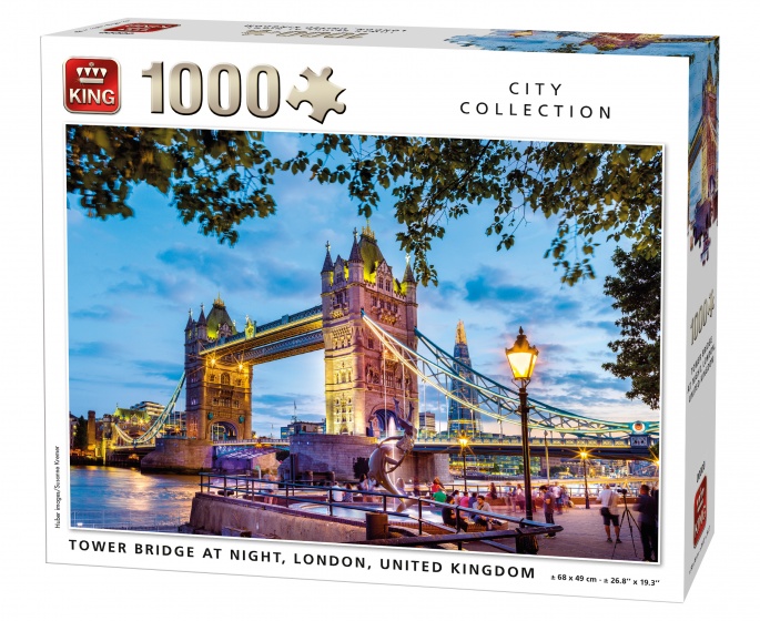 King legpuzzel london tower bridge 1000 stukjes