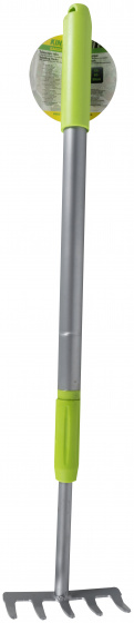Kinzo teleskopické hrable 63-90cm PVC/oceľ
