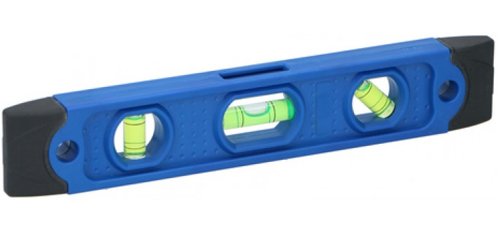 Kinzo waterpas 22,5 x 4,1 x 1,8 cm blauw