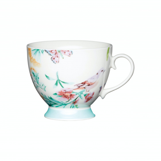 KitchenCraft hrnček Bone China 400 ml porcelánový biely
