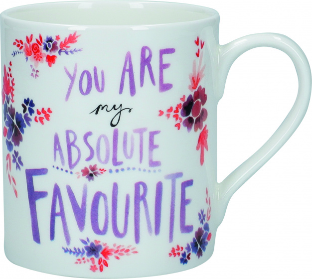 KitchenCraft hrnček Fine Bone China 250 ml porcelánový biely