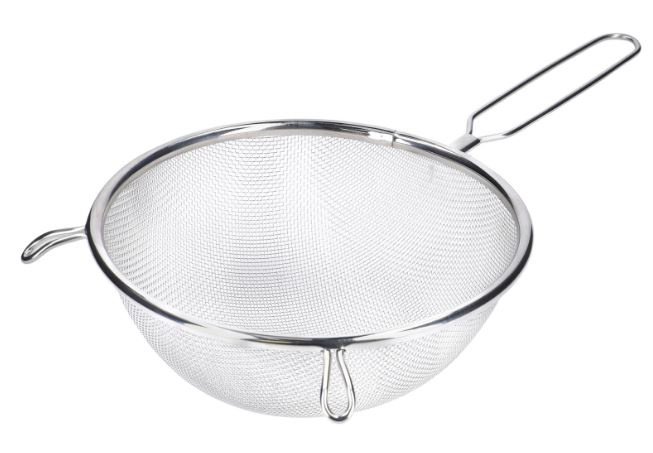KitchenCraft site 18 cm jemné oká nerez strieborná