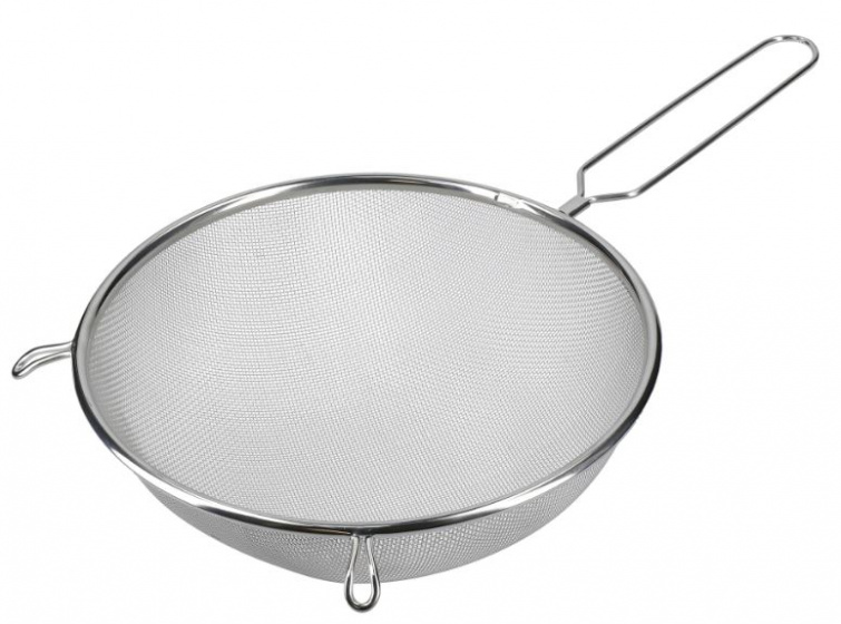 KitchenCraft zeef 25 cm fijnmazig RVS zilver KitchenCraft zeef 25 cm fijnmazig RVS zilver