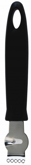 KitchenCraft zester 17 cm nerez/nylon čierna/strieborná