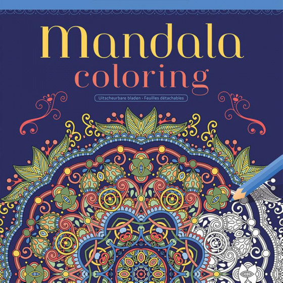 Deltas kleurboek Mandala Coloring Deltas kleurboek Mandala Coloring