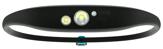 Knog čelovka Quokka led nabíjateľná silikónová čierna