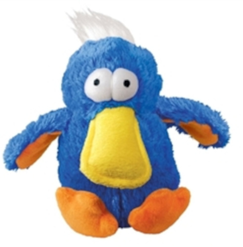 Kong hračka pre psa Dodo Bird 13,6 cm plyšová modrá