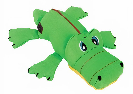 Kong Hračka pre psa plyšový krokodíl 19 cm zelený