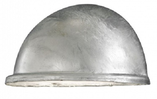 Konstsmide wandlamp Torino 40W 230V IP23 20 cm staal zilver Konstsmide wandlamp Torino 40W 230V IP23 20 cm staal zilver