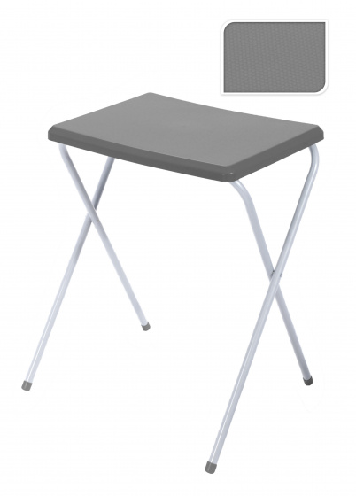 folding table 37x51x69 cm dark grey