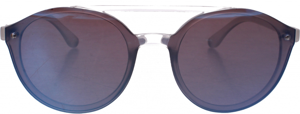 sunglasses 17-012A ladies cat-eye cat.3 brown/transparent
