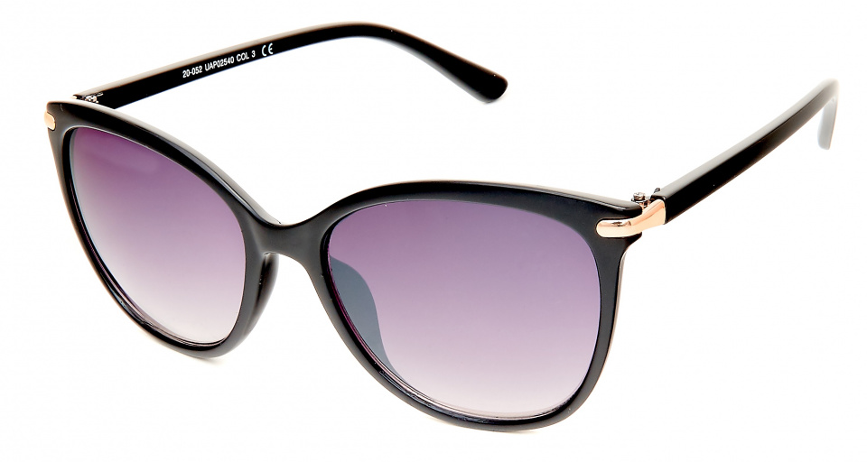 sunglasses 20-167 ladies cat-eye cat.3 purple