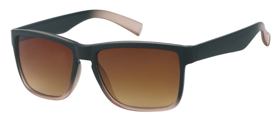 Kost slnečné okuliare 20-212 unisex wayfarer čierne/hnedé