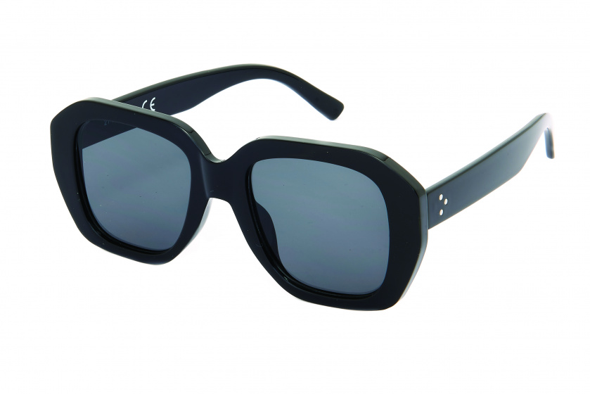Kost slnečné okuliare 21-002 dámske wayfarer čierne