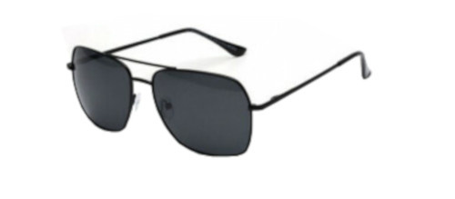 Kost slnečné okuliare unisex polarizované wayfarer čierne (PZ-208)
