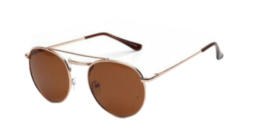slnečné okuliare unisex polarizované pilotné čierne (PZ-207)