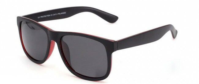 Kost slnečné okuliare unisex polarizované wayfarer čierne (PZ-200)
