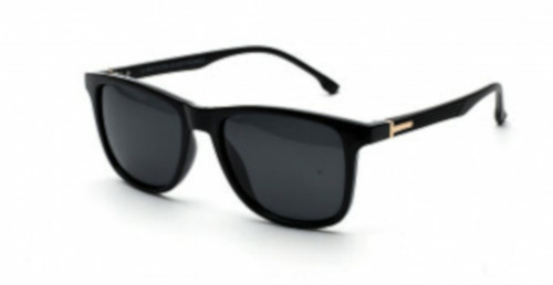 Kost slnečné okuliare unisex polarizované wayfarer čierne (PZ-206)