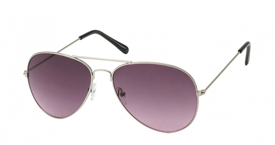 Kost sunglasses unisex aviator silver/purple (20-170)
