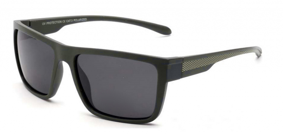 Kost slnečné okuliare unisex polarizované wayfarer žlto/čierne (PZ202)