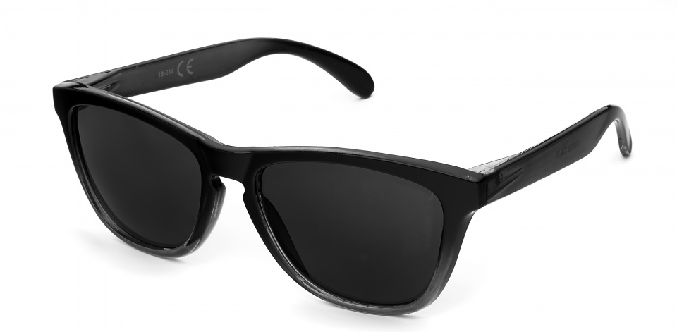 Kost slnečné okuliare unisex wayfarer cat.3 čierne (19-259)