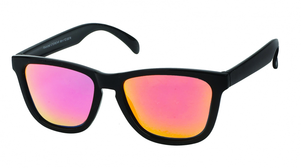 Kost unisex slnečné okuliare wayfarer červené/čierne (PZ20-020)