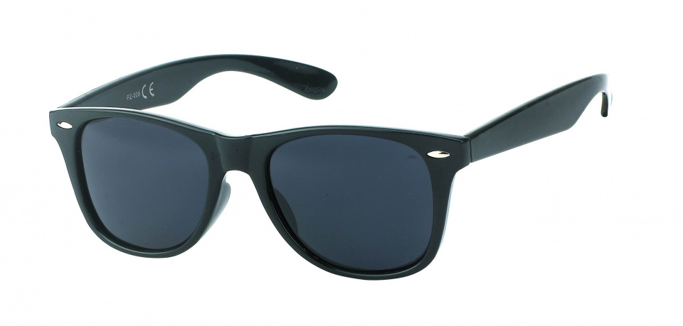 Kost unisex slnečné okuliare wayfarer čierne (PZ20-030)