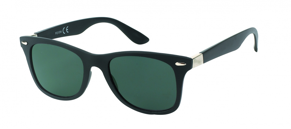 Kost unisex slnečné okuliare wayfarer čierne (PZ20-033)