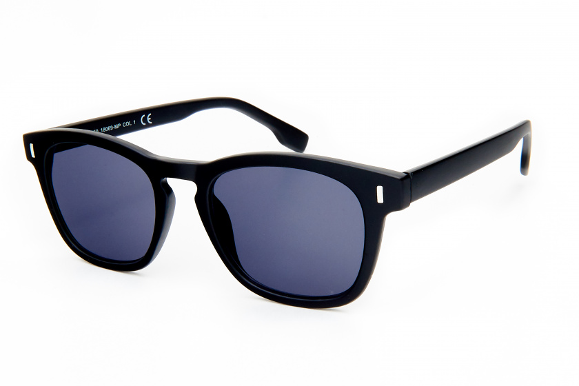 Kost slnečné okuliare Wayfarer unisex modro/čierne (20-219)