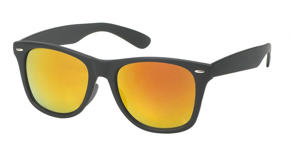 Kost slnečné okuliare Wayfarer unisex žlto/čierne (20-187)