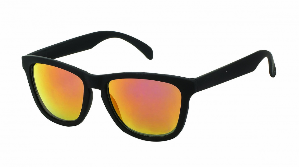 Kost slnečné okuliare wayfarer unisex žlté/čierne (20-242)
