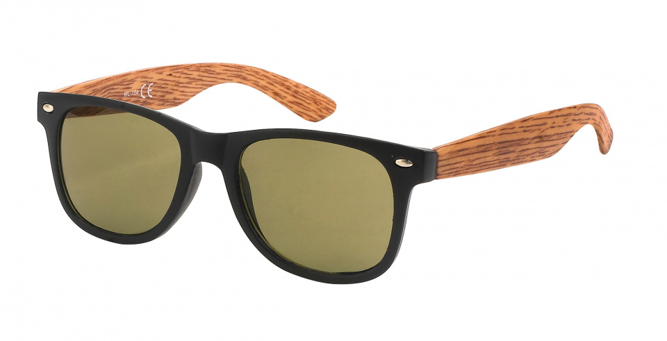 Kost slnečné okuliare Wayfarer unisex žlto/čierne (20-189)