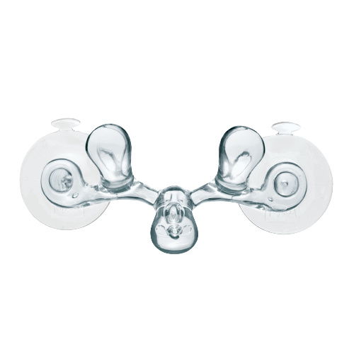 Koziol háčik na uteráky Sven 15,5 x 6 cm termoplast transparentný