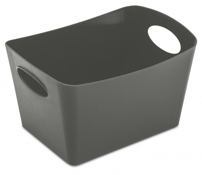 Koziol úložný box Boxxx S 1 liter tmavošedá