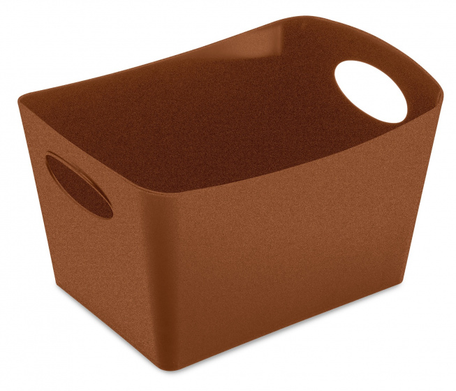 Koziol úložný box Boxxx S Organic 1 liter hrdzavohnedý