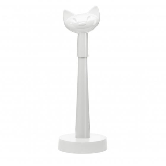 Koziol držiak na toaletný papier mačka 12,8 x 12,8 x 36,9 cm biely