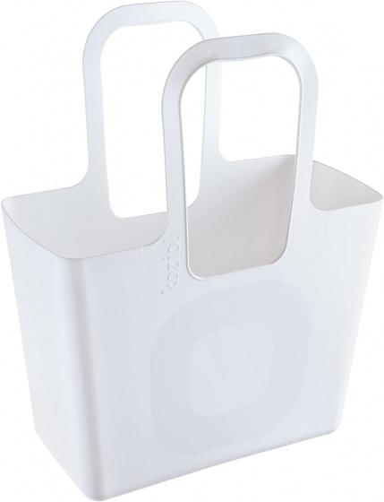 Koziol shopper Tasche XL 54 x 44 cm polypropyleen wit