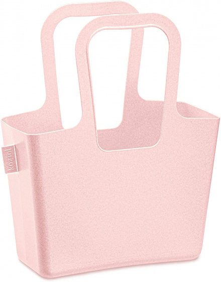 Koziol shopper Taschelino 38,6 x 32,7 cm thermoplast roze