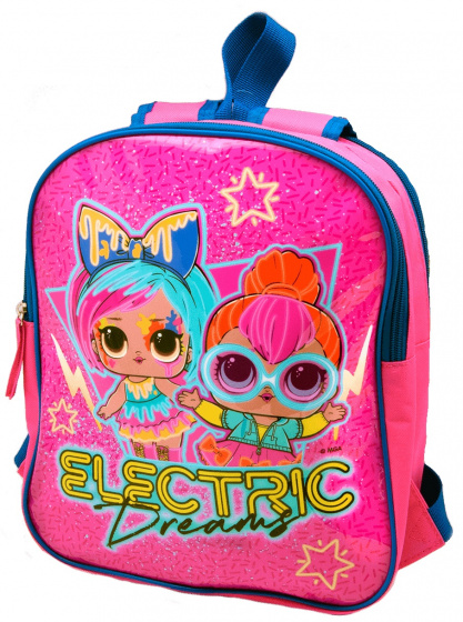 L.O.L. Surprise! rugzak meisjes 8 liter polyester roze/blauw