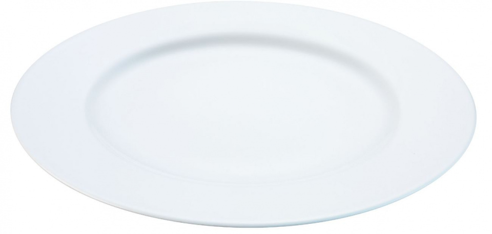 L.S.A. jedálenské taniere Dine 27 x 2 cm porcelánové biele 4 kusy