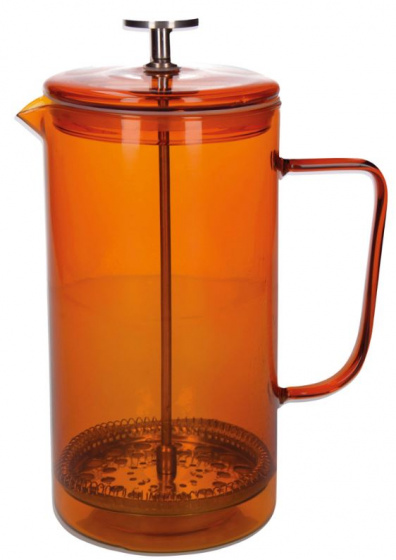 La Cafeti?re cafeti?re 1 liter 15,5 x 9,5 x 21 cm sklo oranž